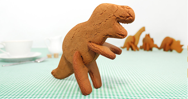 3D Dinosaur Cookie Cutters