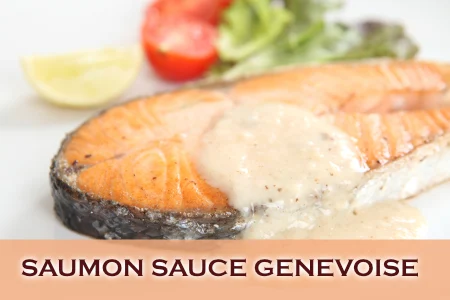 saumon à la sauce Génevoise