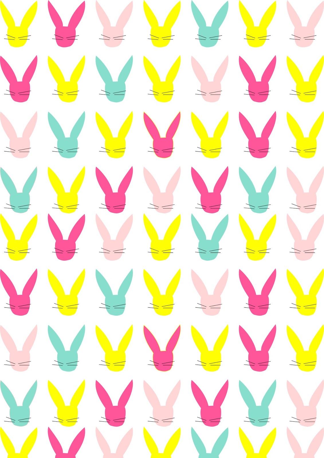 Free digital bunny scrapbooking paper - ausdruckbares ...