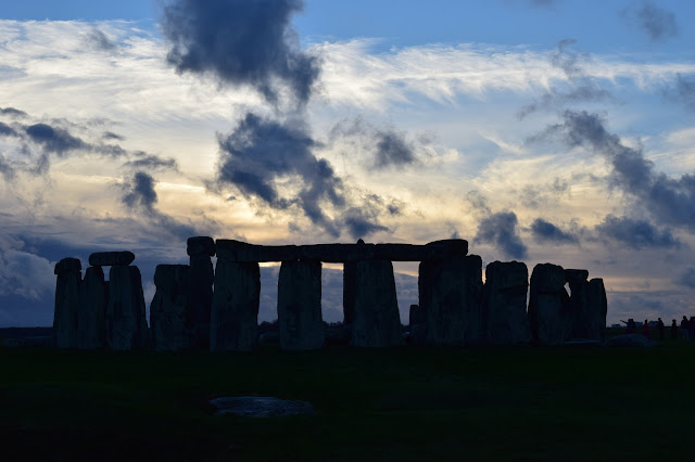 Stonehenge Sunset Winter