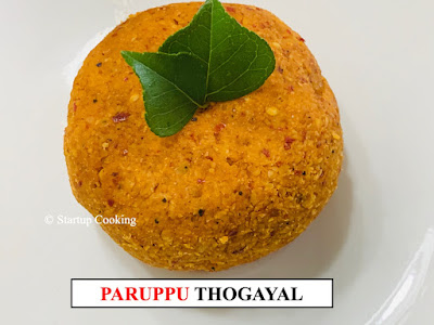 paruppu thogayal