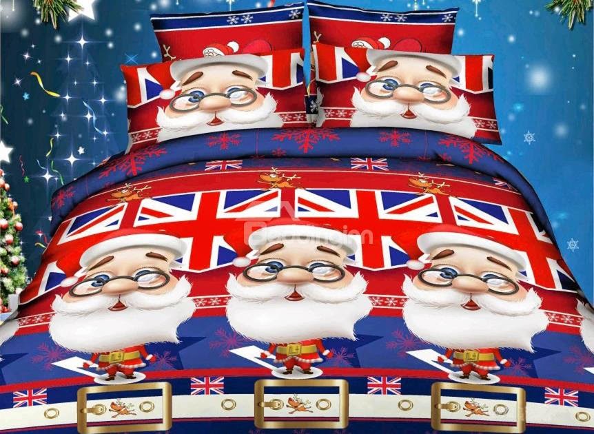 http://www.beddinginn.com/Custom-Christmas-Bedding-102603/