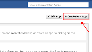 buat new aplikasi facebook