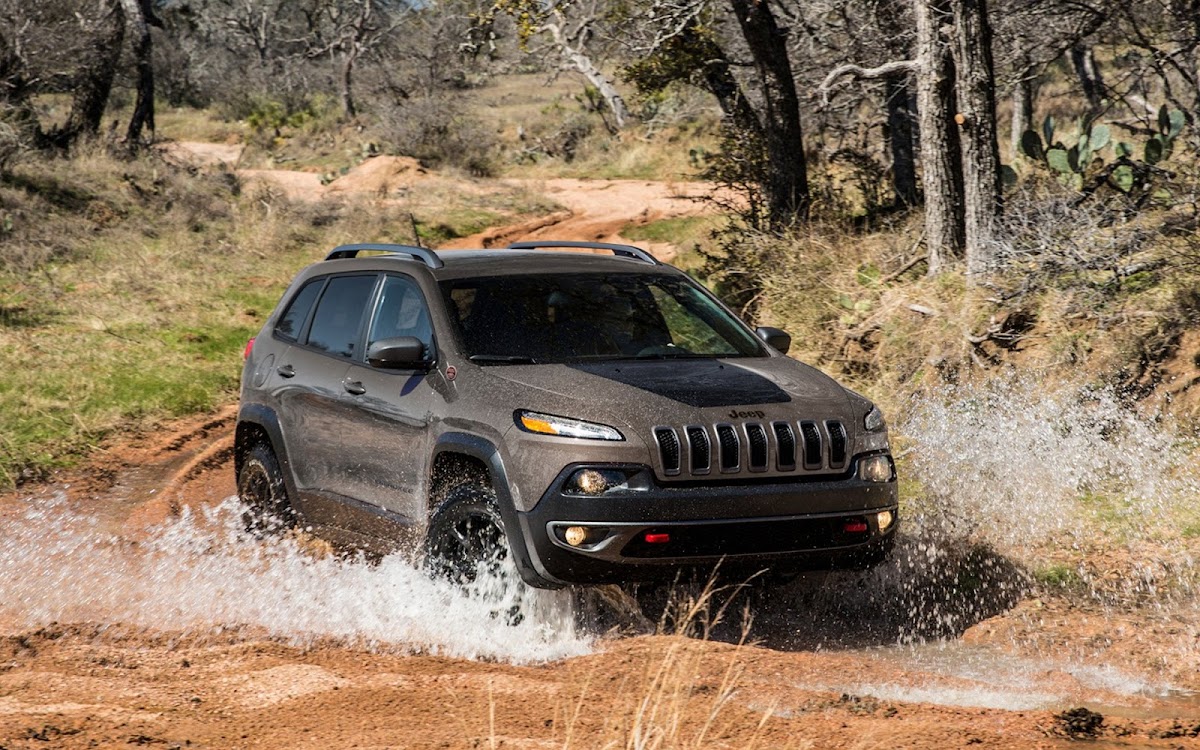 2014 Jeep Cherokee Widescreen HD Wallpaper 3