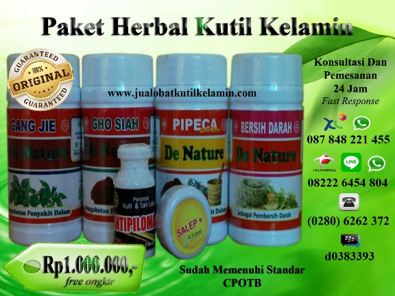 Obat Kutil Kelamin De Nature Indonesia