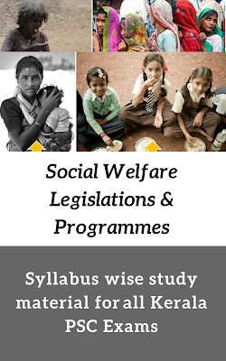 Social Welfare Schemes, Legislations & Programmes eBook for Kerala PSC