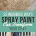 33 Ways Spray Paint Can Make Your Stuff Look More Expensive