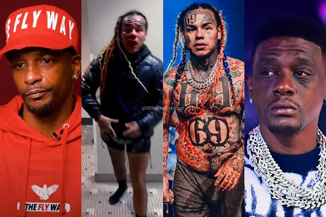 Charleston White has a message for Boosie and the Black community celebrating 6ix9ine getting jumped