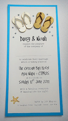 Beach Wedding Invitation