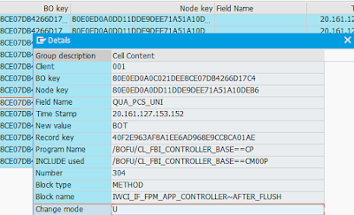 BOPF Change Tracker