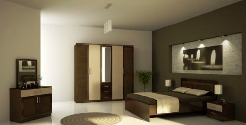 Modern interior decoration bedroom contemporary style luxury bed-14