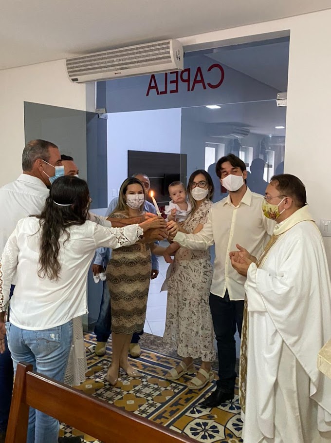Nota Social : Recebe a consagração batismal a linda criança Marcos José Neto, em Crato