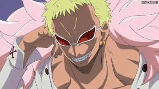 ワンピースアニメ ドレスローザ編 697話 ドフラミンゴ ドフィ DonQuixote Doflamingo | ONE PIECE Episode 697