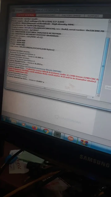 CARA CEK EMMC OLD SECURITY