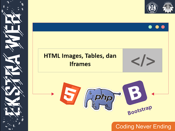 Belajar HTML Image, Tables dan Iframes