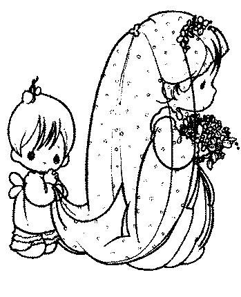 Wedding Coloring Page