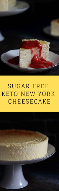 SUGAR FREE KETO NEW YORK CHEESECAKE