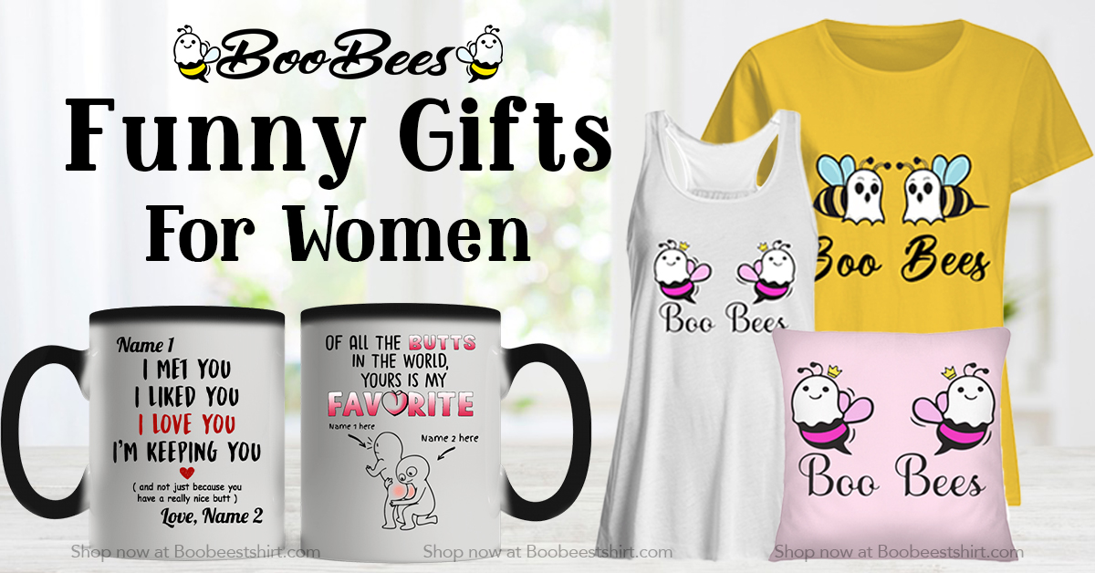 Boo Bees Shirts - Funny Gifts For Women.