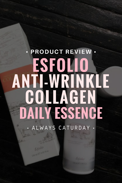 Product Review: Esfolio Anti-wrinkle Collagen Daily Essence from Korea by Always Caturday