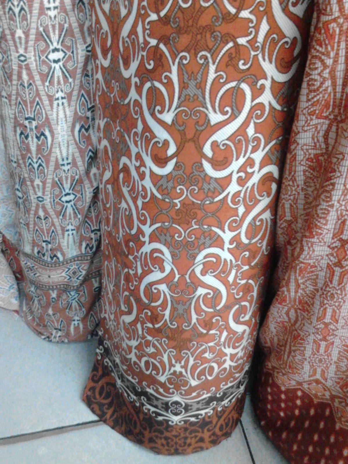 Batik Motif  Dayak  Khas Kalimantan batik semi sutera