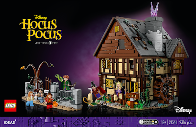 LEGO Disney Hocus Pocus The Sanderson Sisters Cottage set 01
