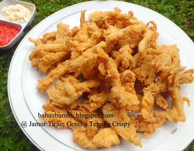 Resep Jamur Tiram Goreng Tepung Crispy Ala KFC  Bahan 