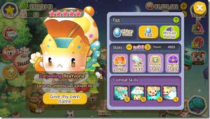 Minion Forest Polco Maximum Stats