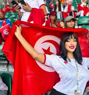 مشجعة تونس في مونديال قطر 2022