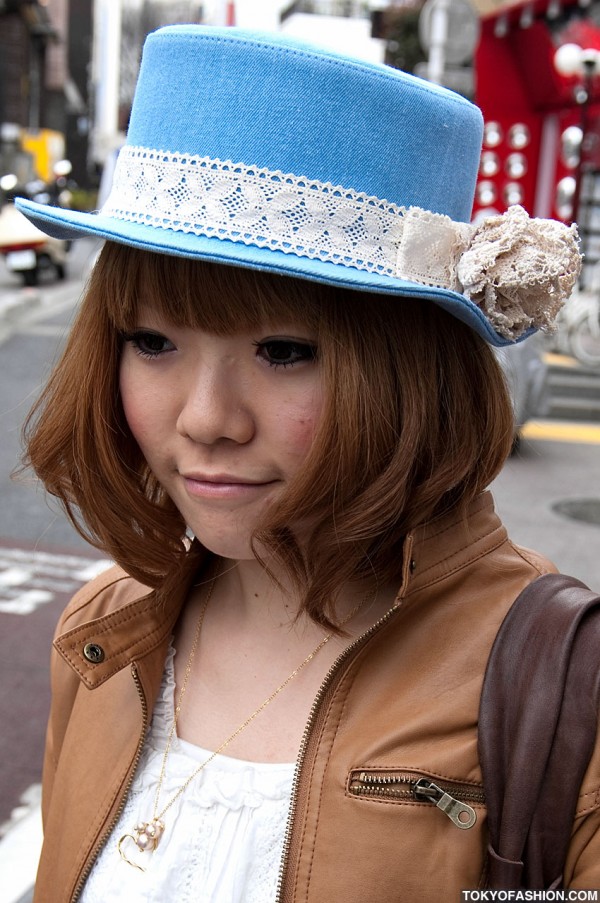  Gambar  Fesyen Topi  Di Tokyo Jepun Miss Durian Runtuh