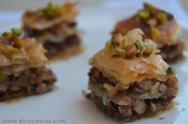 Baklawa. Baklava. Baclava.