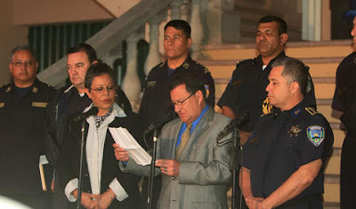 Police announce promotions, Honduras