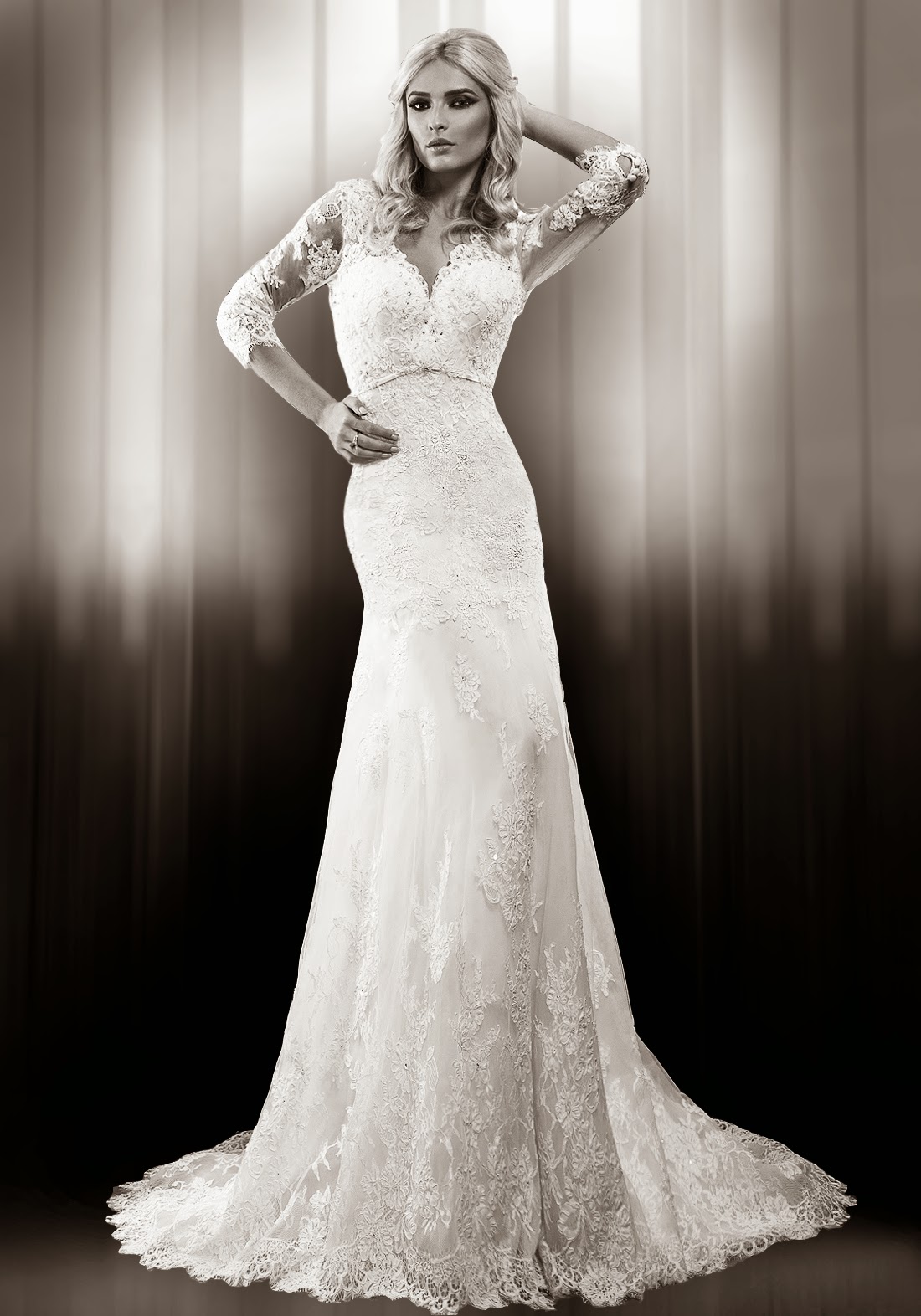 lace a-line wedding dresses with sleeves wedding dresses gowns