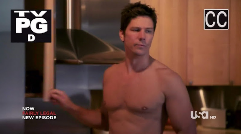 Michael Trucco Shirtless on Fairly Legal s1e05