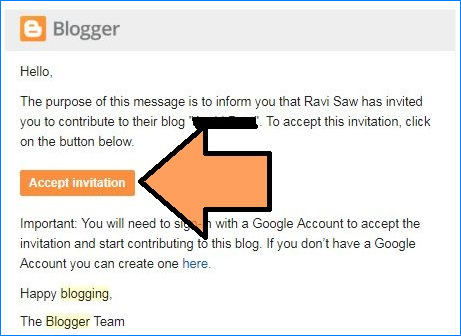 Blogger ब्लॉग का Email ID (login ID) कैसे Change करें?