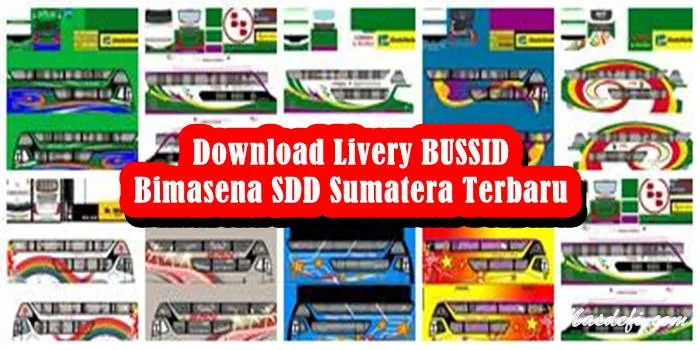 livery bussid bimasena sdd sumatera