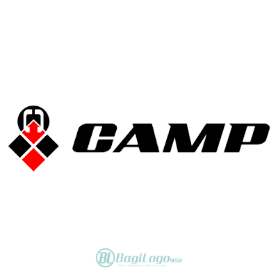 Camp bicycle Logo Vector