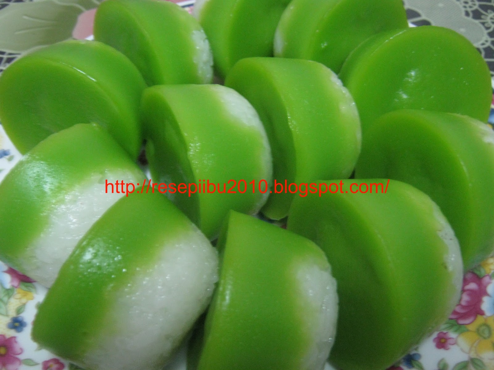 Kuih Seri Muka  Resepi Ibu