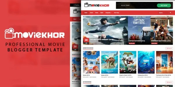 MovieKhor (Premium) – Professional Movie Blogger Template