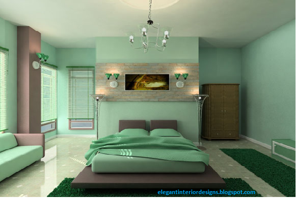 Green Bedroom designs