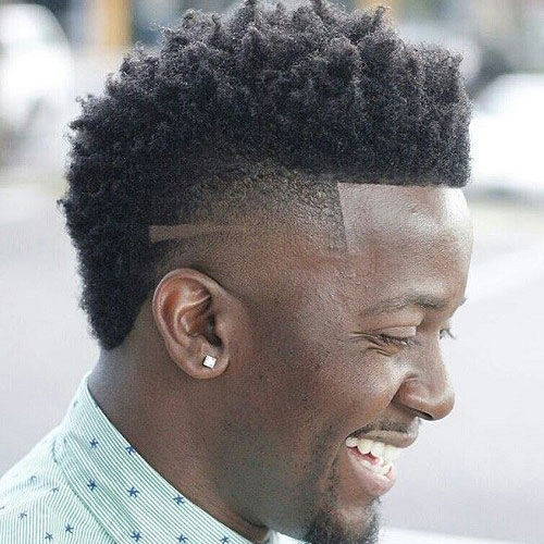 Black Men Haircut Fade