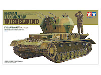 Tamiya 1/35 FLAKPANZER IV WIRBELWIND (35233) English Color Guide & Paint Conversion Chart　