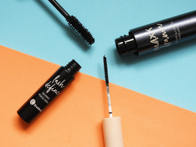 Kruidvat make-up Lash Define Skinny & Maxx Drama mascara review