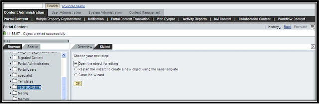 How to Create a KM Document Iview in SAP EP onlysapep.blogspot.in only sap ep  blogspot 