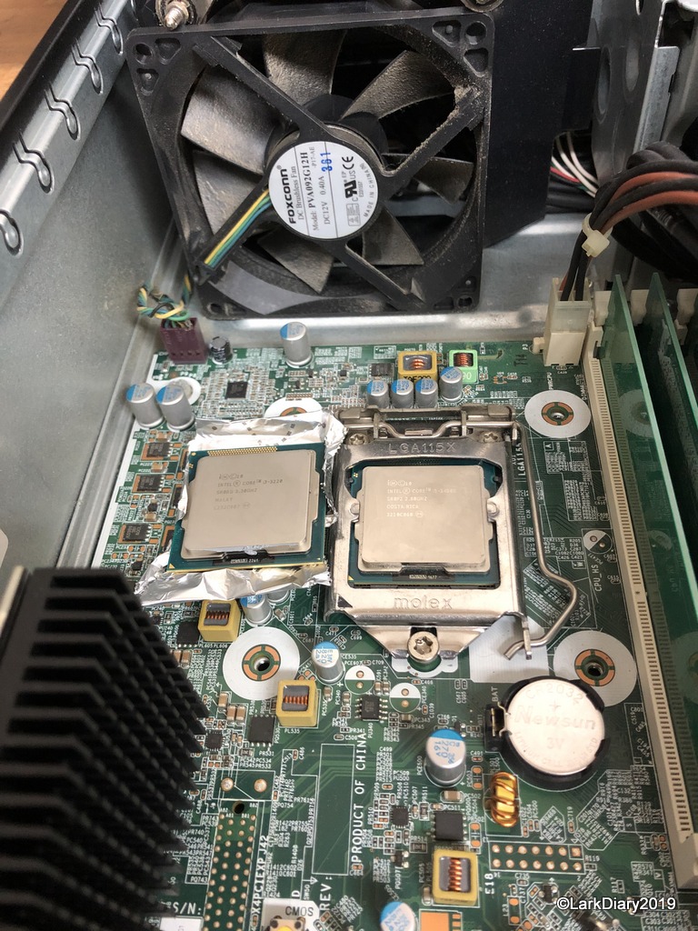 何もない日記 Hp 6300 Sffその2 Cpu交換に失敗した 涙
