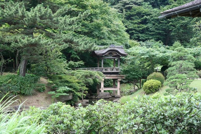 Sankeien Garden in Yokohama, Japan