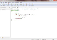 screenshot of gedit programmer's text editor