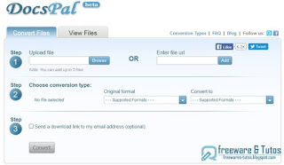 DocsPal  conversion en ligne