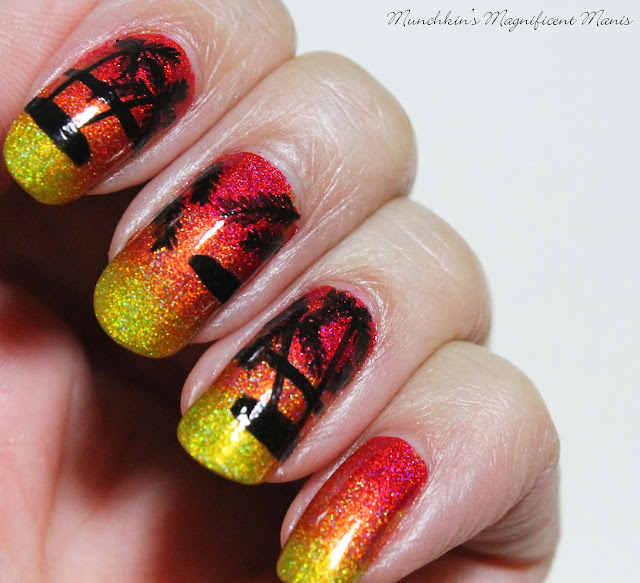 Holo Tropical Sunset- Holo Taco Rainbow