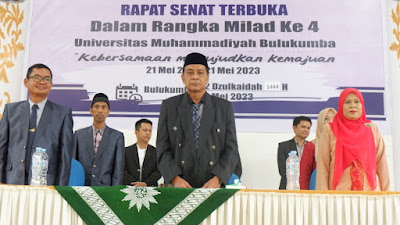 Rapat Senat Terbuka Dihadiri 210 Peserta, Rangkaian Acara Milad Ke-4 UMB Menuju Tahap Akhir