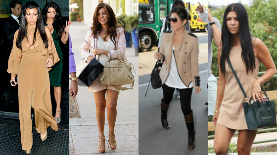 os melhores looks de Kourtney Kardashian 